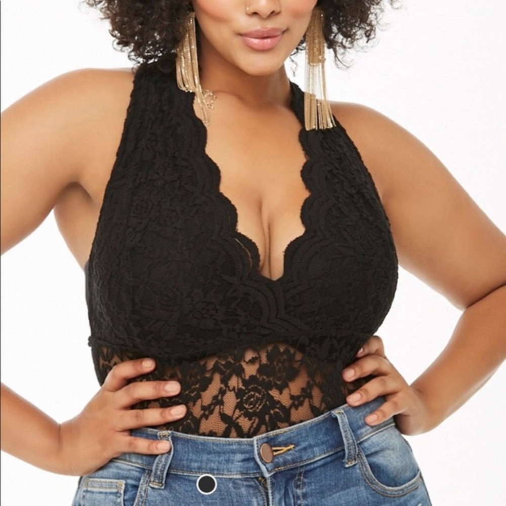 plus sized lace bodysuit 🖤